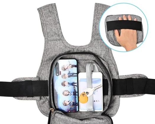 CHALECO DE SEGURIDAD PARA NIÑOS EN MOTO