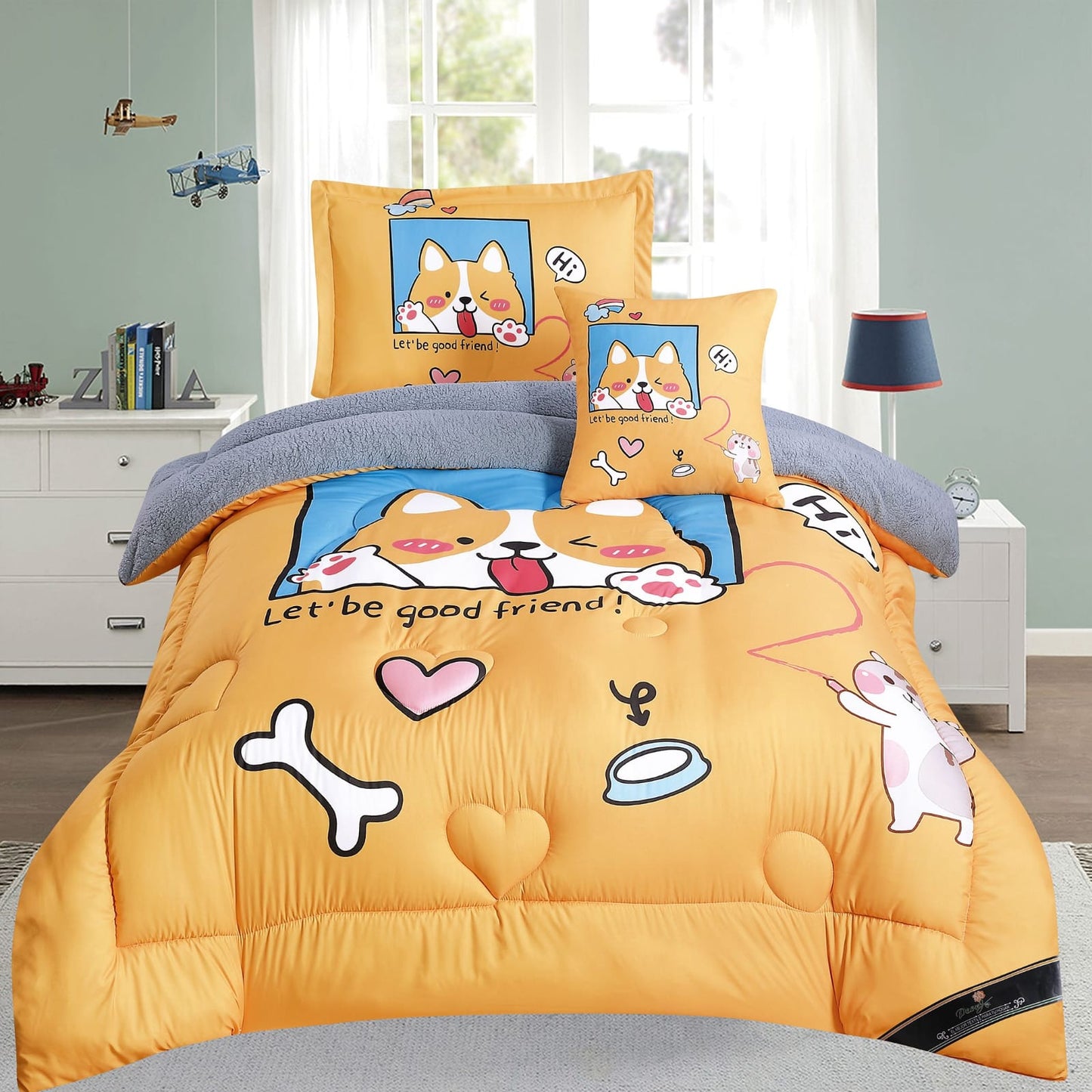 EDREDON OVEJERO INFANTIL CAMA SENCILLA